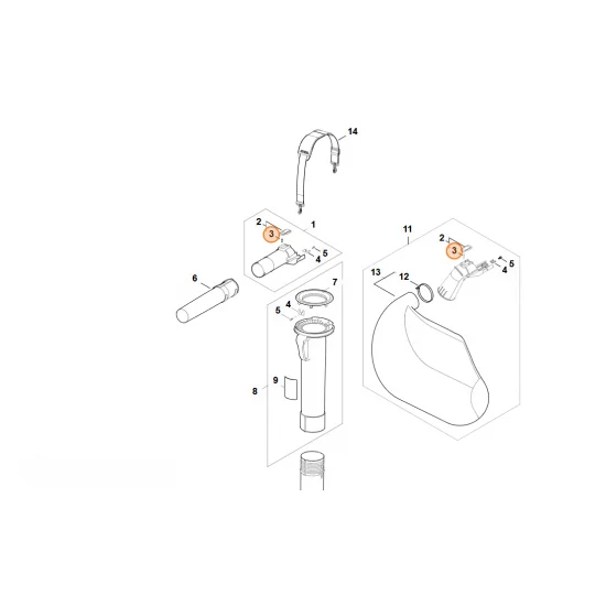 STIHL   Sprężyna dociskowa 0000 997 3804